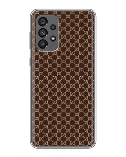 Чехол для Samsung Galaxy A73 (5G) с картинкой «Gucci — шоколадная сетка» Чехол для Samsung Galaxy A73 (5G) с картинкой «Gucci — шоколадная сетка»