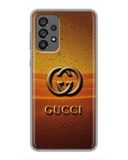 Чехол для Samsung Galaxy A73 (5G) с картинкой «Gucci — солнечный градиент» Чехол для Samsung Galaxy A73 (5G) с картинкой «Gucci — солнечный градиент»