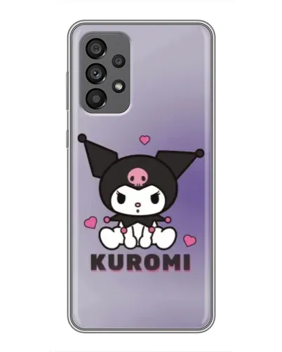 Чехол для Samsung Galaxy A73 (5G) с картинкой «Kuromi — фиолетовый арт» Чехол для Samsung Galaxy A73 (5G) с картинкой «Kuromi — фиолетовый арт»