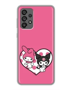 Чехол для Samsung Galaxy A73 (5G) с картинкой «Kuromi и My Melody» Чехол для Samsung Galaxy A73 (5G) с картинкой «Kuromi и My Melody»