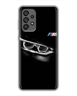 Чехол для Samsung Galaxy A73 (5G) с картинкой «BMW — взгляд тигра»