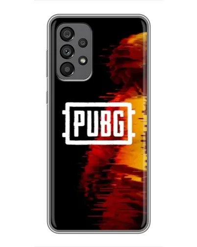 Чехол для Samsung Galaxy A73 (5G) с картинкой «Яркий логотип PUBG» Чехол для Samsung Galaxy A73 (5G) с картинкой «Яркий логотип PUBG»