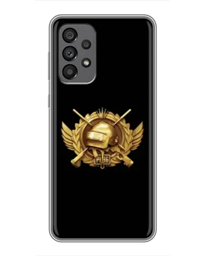 Чехол для Samsung Galaxy A73 (5G) с картинкой «PUBG — оранжевый градиент» Чехол для Samsung Galaxy A73 (5G) с картинкой «PUBG — оранжевый градиент»