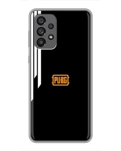 Чехол для Samsung Galaxy A73 (5G) с картинкой «PUBG — вертикальные линии» Чехол для Samsung Galaxy A73 (5G) с картинкой «PUBG — вертикальные линии»