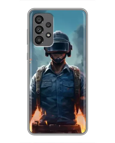 Чехол для Samsung Galaxy A73 (5G) с картинкой «PUBG — реалистичный герой» Чехол для Samsung Galaxy A73 (5G) с картинкой «PUBG — реалистичный герой»