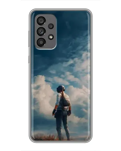 Чехол для Samsung Galaxy A73 (5G) с картинкой «Герой PUBG на скале» Чехол для Samsung Galaxy A73 (5G) с картинкой «Герой PUBG на скале»