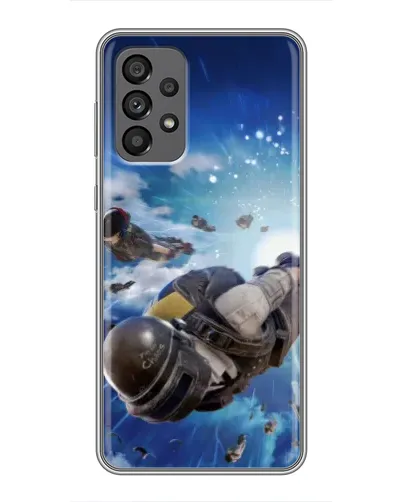 Чехол для Samsung Galaxy A73 (5G) с картинкой «Десант PUBG — прыжок» Чехол для Samsung Galaxy A73 (5G) с картинкой «Десант PUBG — прыжок»