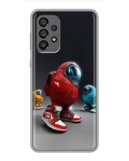 Чехол для Samsung Galaxy A73 (5G) с картинкой «Among Us — 3D стиль»