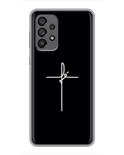 Чехол для Samsung Galaxy A73 (5G) с картинкой «Тонкий крест» Чехол для Samsung Galaxy A73 (5G) с картинкой «Тонкий крест»