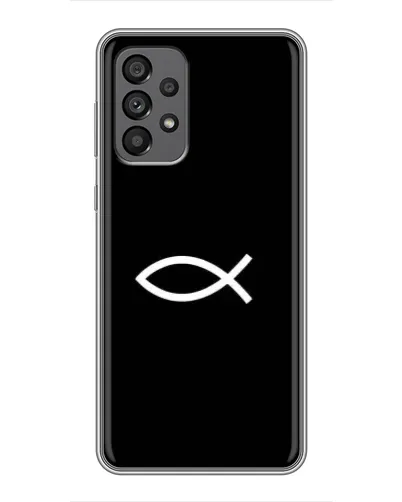 Чехол для Samsung Galaxy A73 (5G) с картинкой «Символ рыбы Jesus» Чехол для Samsung Galaxy A73 (5G) с картинкой «Символ рыбы Jesus»