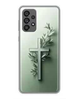 Чехол для Samsung Galaxy A73 (5G) с картинкой «Оливковая ветвь» Чехол для Samsung Galaxy A73 (5G) с картинкой «Оливковая ветвь»