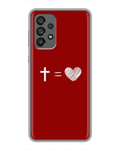 Чехол для Samsung Galaxy A73 (5G) с картинкой «Уравнение любви» Чехол для Samsung Galaxy A73 (5G) с картинкой «Уравнение любви»