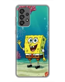 Чехол для Samsung Galaxy A73 (5G) с картинкой «Подводный привет»