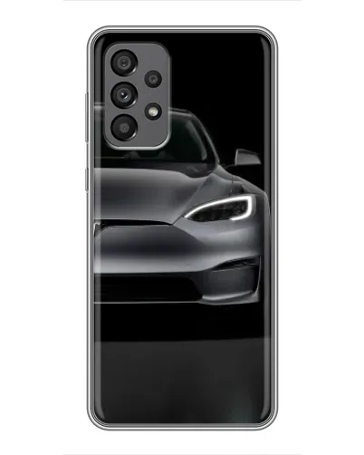 Чехол для Samsung Galaxy A73 (5G) с картинкой «Tesla Model S Look»