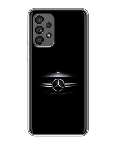 Чехол для Samsung Galaxy A73 (5G) с картинкой «Mercedes — абстрактные линии»