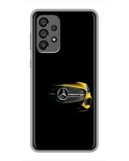 Чехол для Samsung Galaxy A73 (5G) с картинкой «Mercedes — ретро стиль»