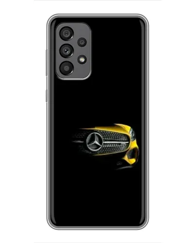 Чехол для Samsung Galaxy A73 (5G) с картинкой «Mercedes — ретро стиль»
