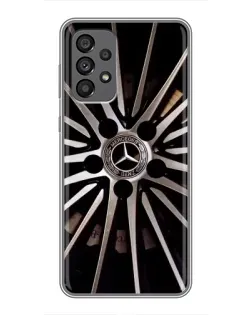 Чехол для Samsung Galaxy A73 (5G) с картинкой «Диск Mercedes»