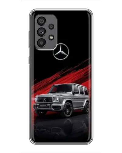Чехол для Samsung Galaxy A73 (5G) с картинкой «Mercedes G-Class красный»