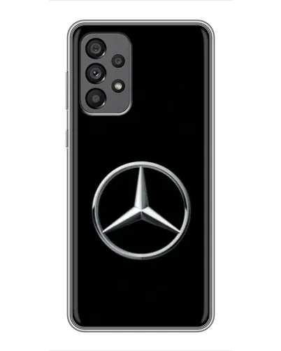 Чехол для Samsung Galaxy A73 (5G) с картинкой «Mercedes классический лого»