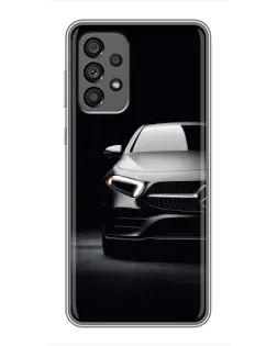 Чехол для Samsung Galaxy A73 (5G) с картинкой «Свет фар Mercedes»
