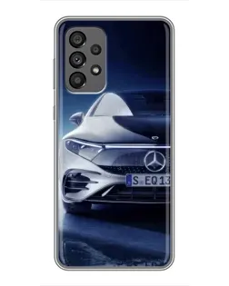 Чехол для Samsung Galaxy A73 (5G) с картинкой «Mercedes EQ — будущее»