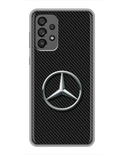 Чехол для Samsung Galaxy A73 (5G) с картинкой «Карбоновый Mercedes стиль» Чехол для Samsung Galaxy A73 (5G) с картинкой «Карбоновый Mercedes стиль»
