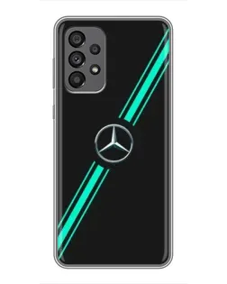 Чехол для Samsung Galaxy A73 (5G) с картинкой «Спортивные линии Mercedes» Чехол для Samsung Galaxy A73 (5G) с картинкой «Спортивные линии Mercedes»