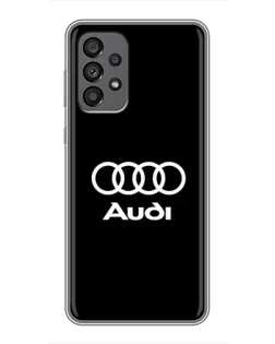 Чехол для Samsung Galaxy A73 (5G) с картинкой «Классическое лого Audi»