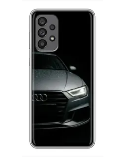 Чехол для Samsung Galaxy A73 (5G) с картинкой «Audi — детализация кузова»