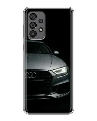 Чехол для Samsung Galaxy A73 (5G) с картинкой «Audi — детализация кузова» Чехол для Samsung Galaxy A73 (5G) с картинкой «Audi — детализация кузова»