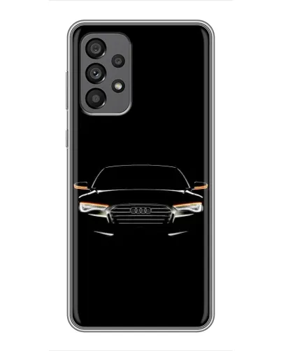 Чехол для Samsung Galaxy A73 (5G) с картинкой «Audi — ночной контур» Чехол для Samsung Galaxy A73 (5G) с картинкой «Audi — ночной контур»