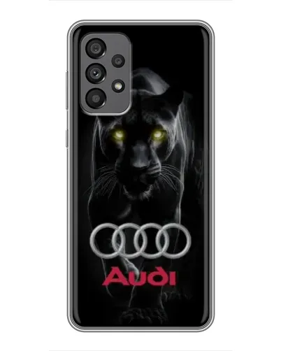 Чехол для Samsung Galaxy A73 (5G) с картинкой «Пантера и Audi» Чехол для Samsung Galaxy A73 (5G) с картинкой «Пантера и Audi»