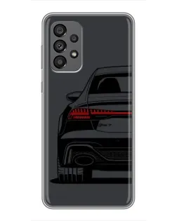 Чехол для Samsung Galaxy A73 (5G) с картинкой «Задняя часть Audi — арт»
