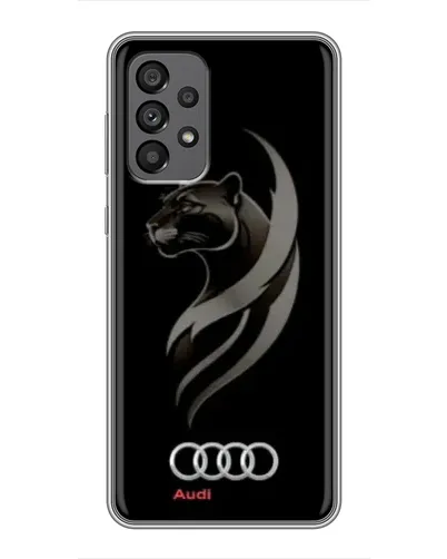 Чехол для Samsung Galaxy A73 (5G) с картинкой «Графика — пантера и Audi» Чехол для Samsung Galaxy A73 (5G) с картинкой «Графика — пантера и Audi»