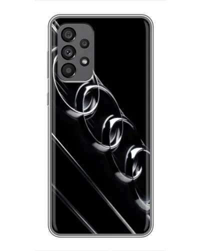 Чехол для Samsung Galaxy A73 (5G) с картинкой «Audi — абстрактные кольца» Чехол для Samsung Galaxy A73 (5G) с картинкой «Audi — абстрактные кольца»