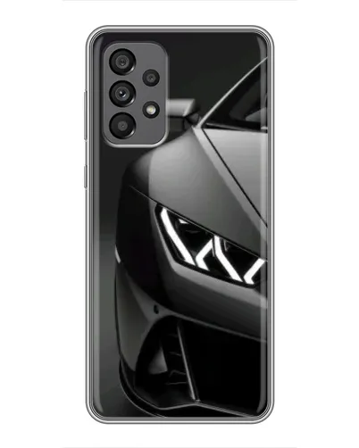 Чехол для Samsung Galaxy A73 (5G) с картинкой «Lamborghini фары детализация»