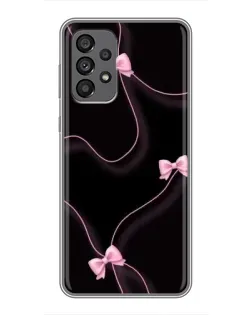 Чехол для Samsung Galaxy A73 (5G) с картинкой «Розовые ленты»