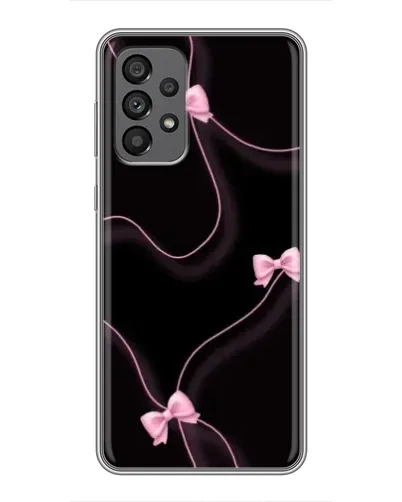 Чехол для Samsung Galaxy A73 (5G) с картинкой «Розовые ленты» Чехол для Samsung Galaxy A73 (5G) с картинкой «Розовые ленты»