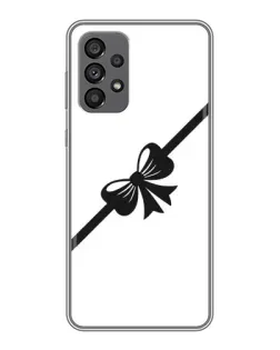 Чехол для Samsung Galaxy A73 (5G) с картинкой «Диагональный бант»