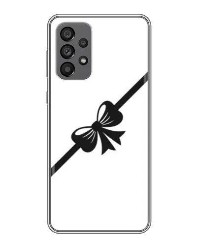 Чехол для Samsung Galaxy A73 (5G) с картинкой «Диагональный бант» Чехол для Samsung Galaxy A73 (5G) с картинкой «Диагональный бант»