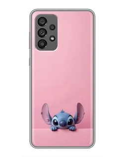 Чехол для Samsung Galaxy A73 (5G) с картинкой «Stitch выглядывает»