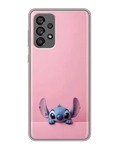 Чехол для Samsung Galaxy A73 (5G) с картинкой «Stitch выглядывает»