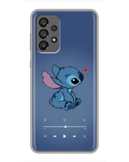 Чехол для Samsung Galaxy A73 (5G) с картинкой «Музыкальный Stitch»