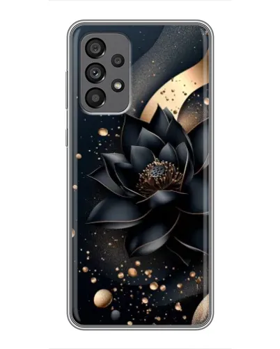 Чехол для Samsung Galaxy A73 (5G) с картинкой «Черный лотос»