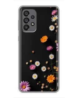 Чехол для Samsung Galaxy A73 (5G) с картинкой «Цветочная композиция»