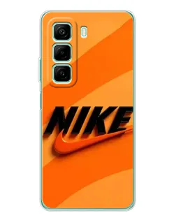 Чехол для Samsung Galaxy F36 с картинкой «Оранжевый драйв Nike»