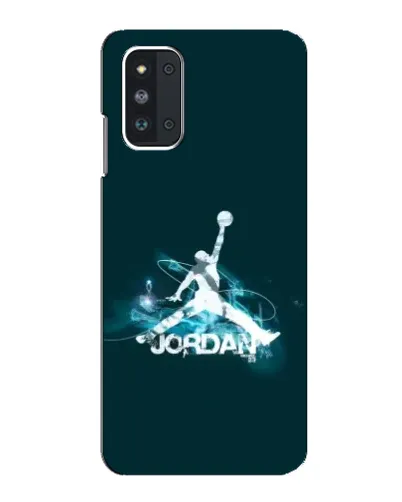 Чехол для Samsung Galaxy F52 5G (E526) с картинкой «Jordan Blue Fire» Чехол для Samsung Galaxy F52 5G (E526) с картинкой «Jordan Blue Fire»