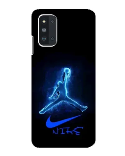 Чехол для Samsung Galaxy F52 5G (E526) с картинкой «Jordan Neon Blue» Чехол для Samsung Galaxy F52 5G (E526) с картинкой «Jordan Neon Blue»