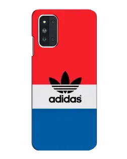 Чехол для Samsung Galaxy F52 5G (E526) с картинкой «Ретро блоки Adidas» Чехол для Samsung Galaxy F52 5G (E526) с картинкой «Ретро блоки Adidas»